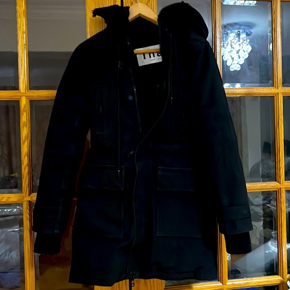 TNA Bancroft Down-filled Water Resistant Parka sz Small - Picture 1 of 5